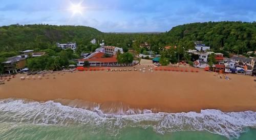 Sea Song Bed and Breakfast Unawatuna Buitenkant foto
